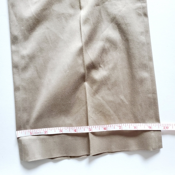 GUCCI vintage camel pleated wide leg trousers 🐝 - Picture 8 of 11